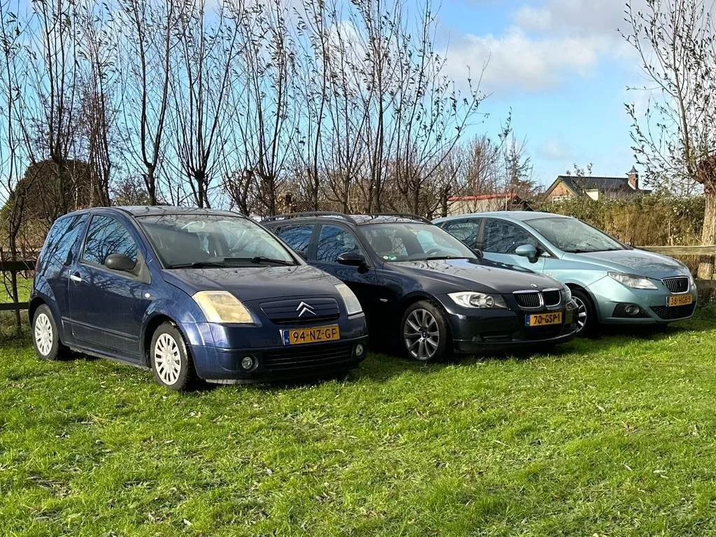 De eerste occasions op het oorspronkelijke terrein